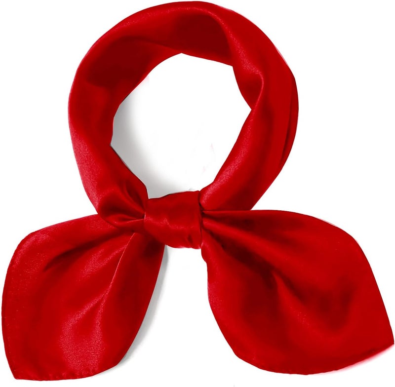 vimate 35" Square Silk Like Head Scarf - Women's Fashion Silk Feeling Scarf for Hair Wrapping and Sleeping at Night. - Image 2
